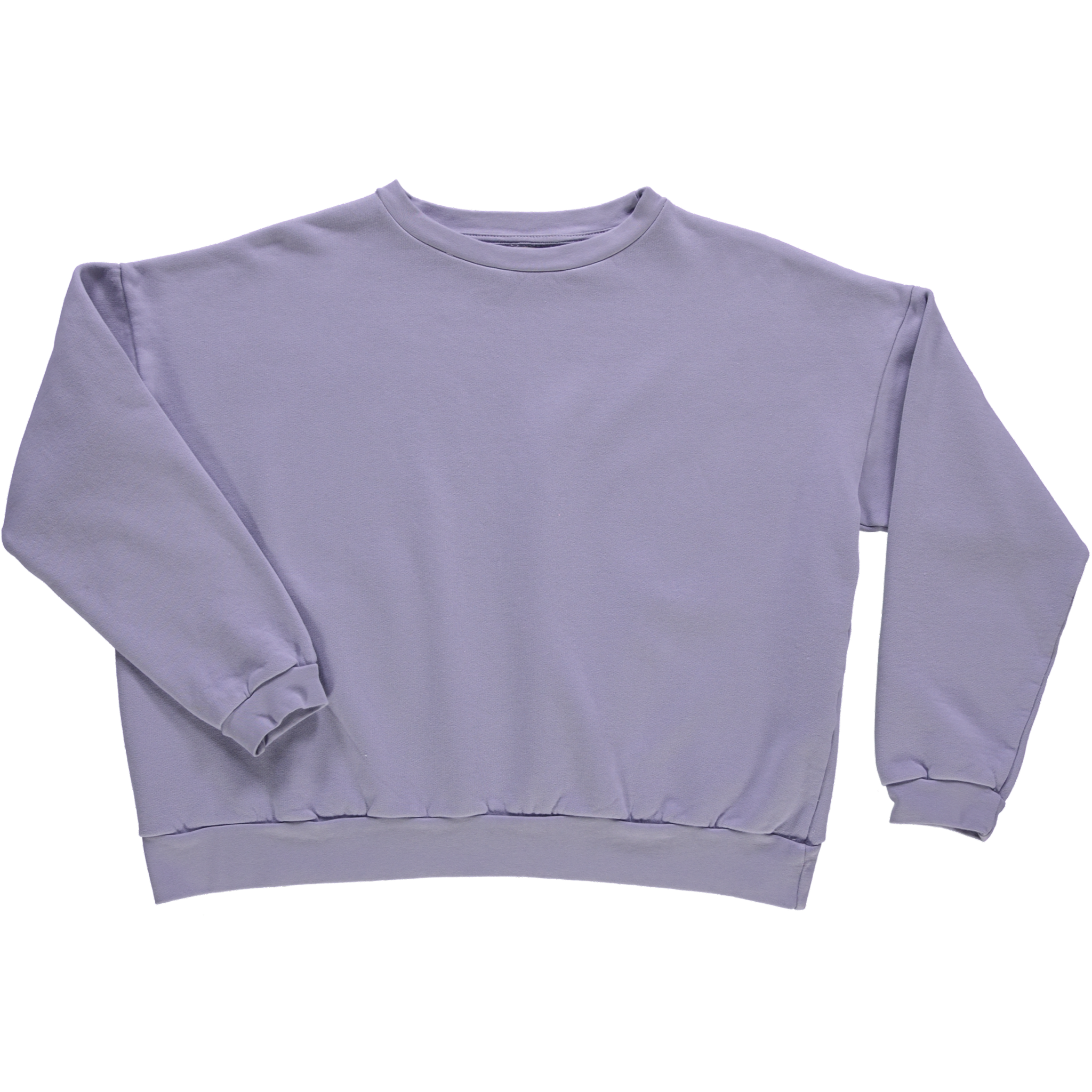 Sweatshirt femme Acentra en molleton coton bio – AntLavender grayhracite | Poudre Organic 1