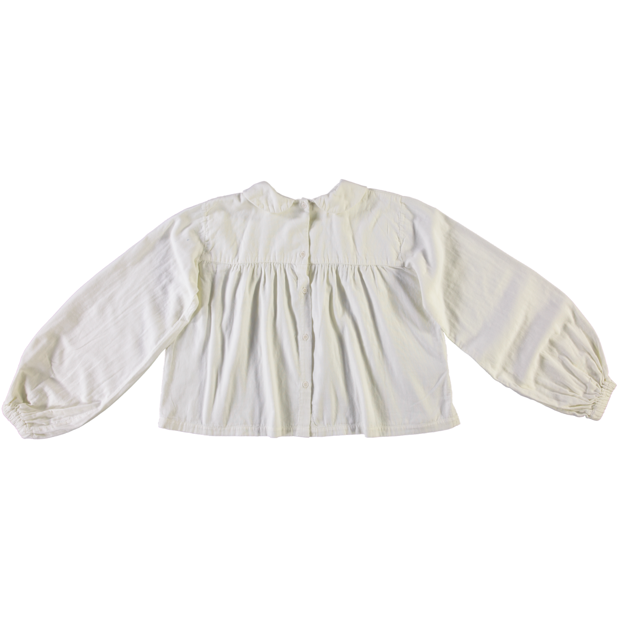 Blouse femme Amsonia en coton bio – Egret | Poudre Organic 5