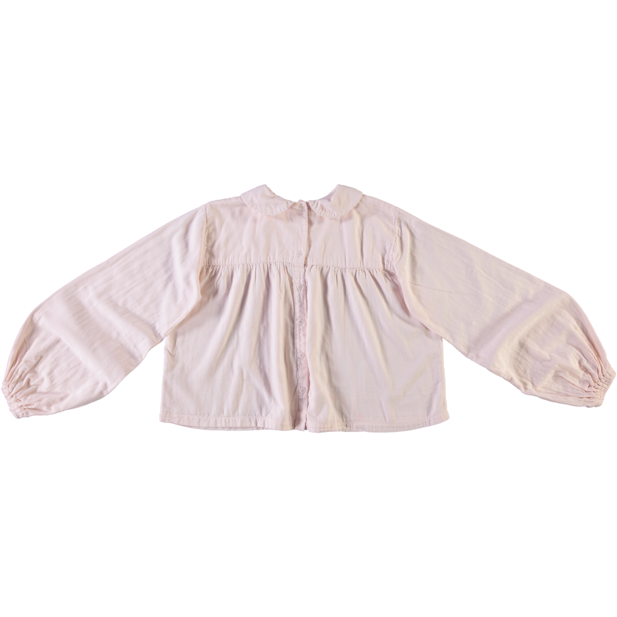 Blouse femme Amsonia en coton bio – Soft pink | Poudre Organic 4