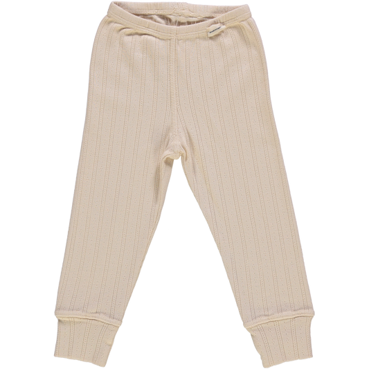 LEGGINGS BASILIC POINTELLE Biscotti