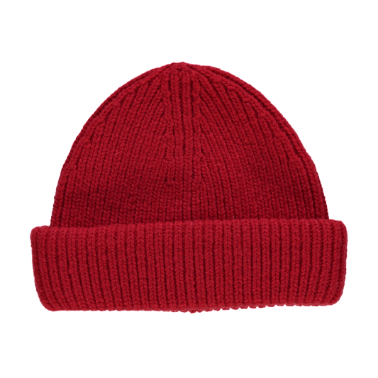 BONNET BEANIE LAINE Scarlett Red