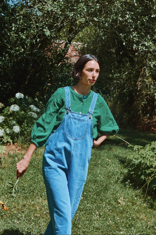 BLOUSE ONAGRE Deep Grass Green