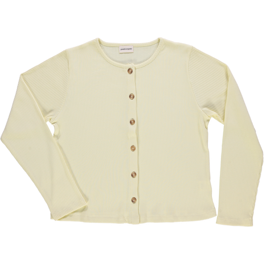 CARDIGAN HELENIE ADULTE Pastel Yellow