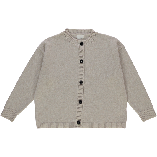 CARDIGAN PÉTALE LAINE ADULTE Naturel Beige