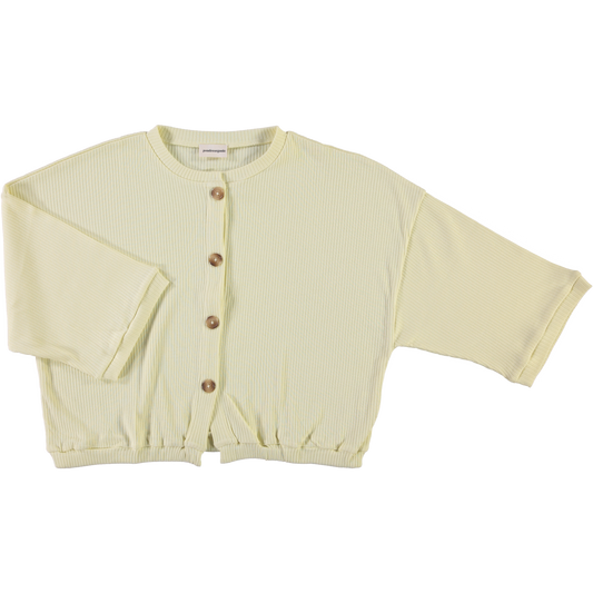ZAATAR CARDIGAN Pastel Yellow