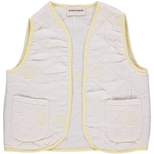 VESTE CERCIS Pastel Yellow Coquillage