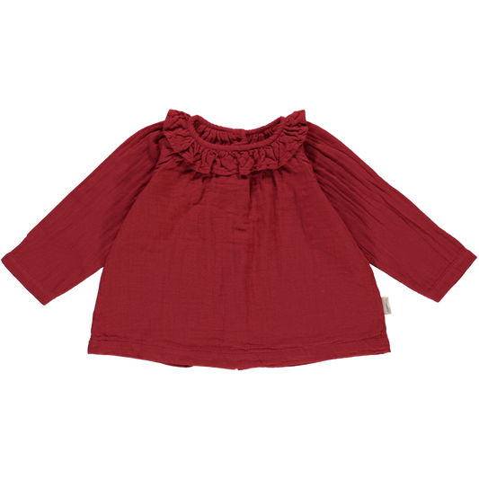 BLOUSE CHARME Equestrian Red