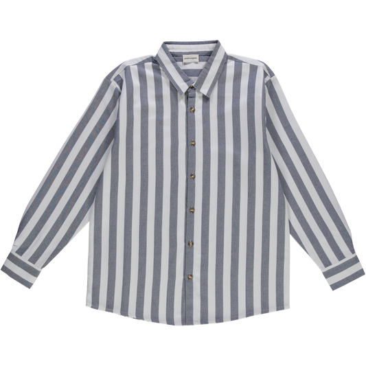 CHEMISE BOULEAU DENIM Rayures Marines