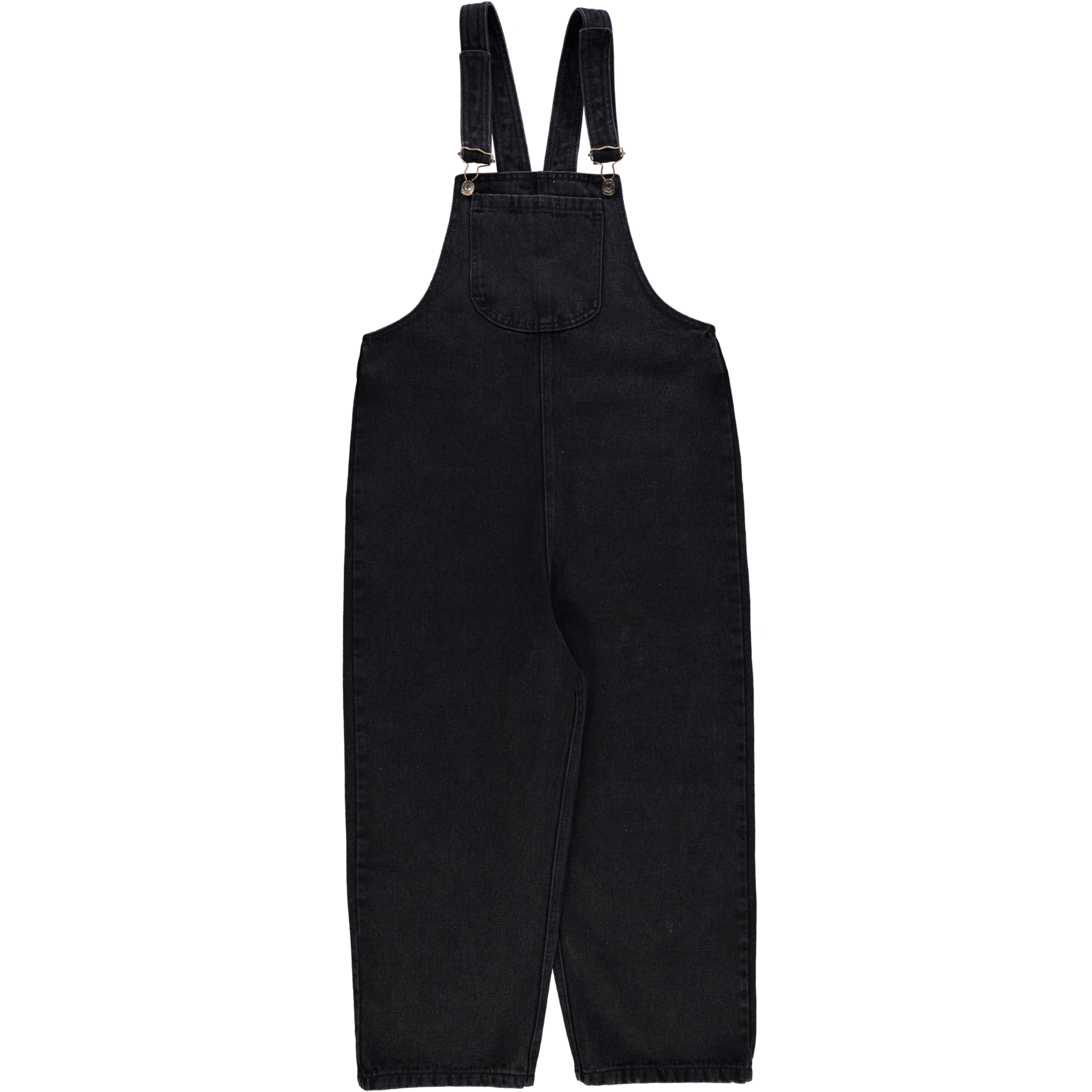 Salopette femme Ciste en coton bio – Denim noir | Poudre Organic 1