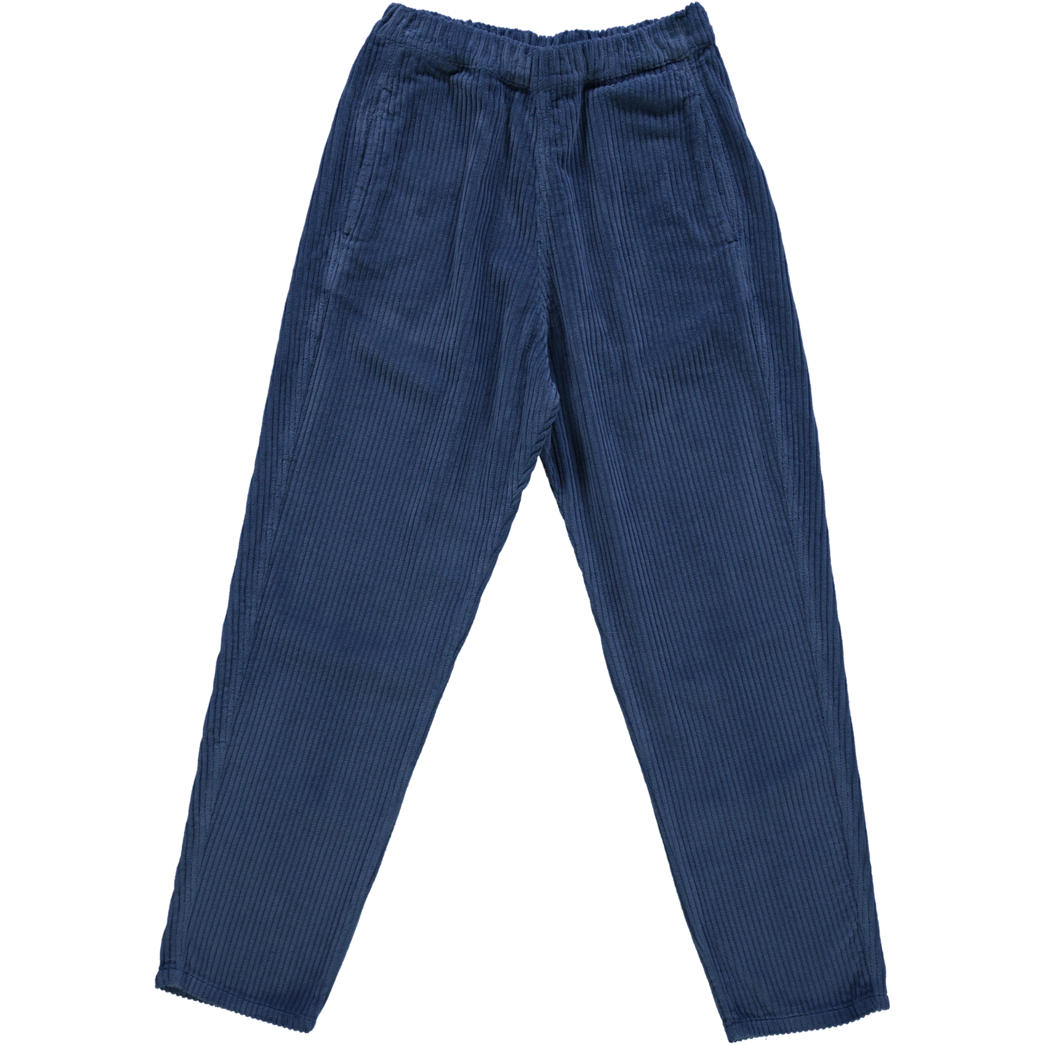 Pantalon adulte Coquelicot en velours côtelé coton bio – Dark denim | Poudre Organic 1