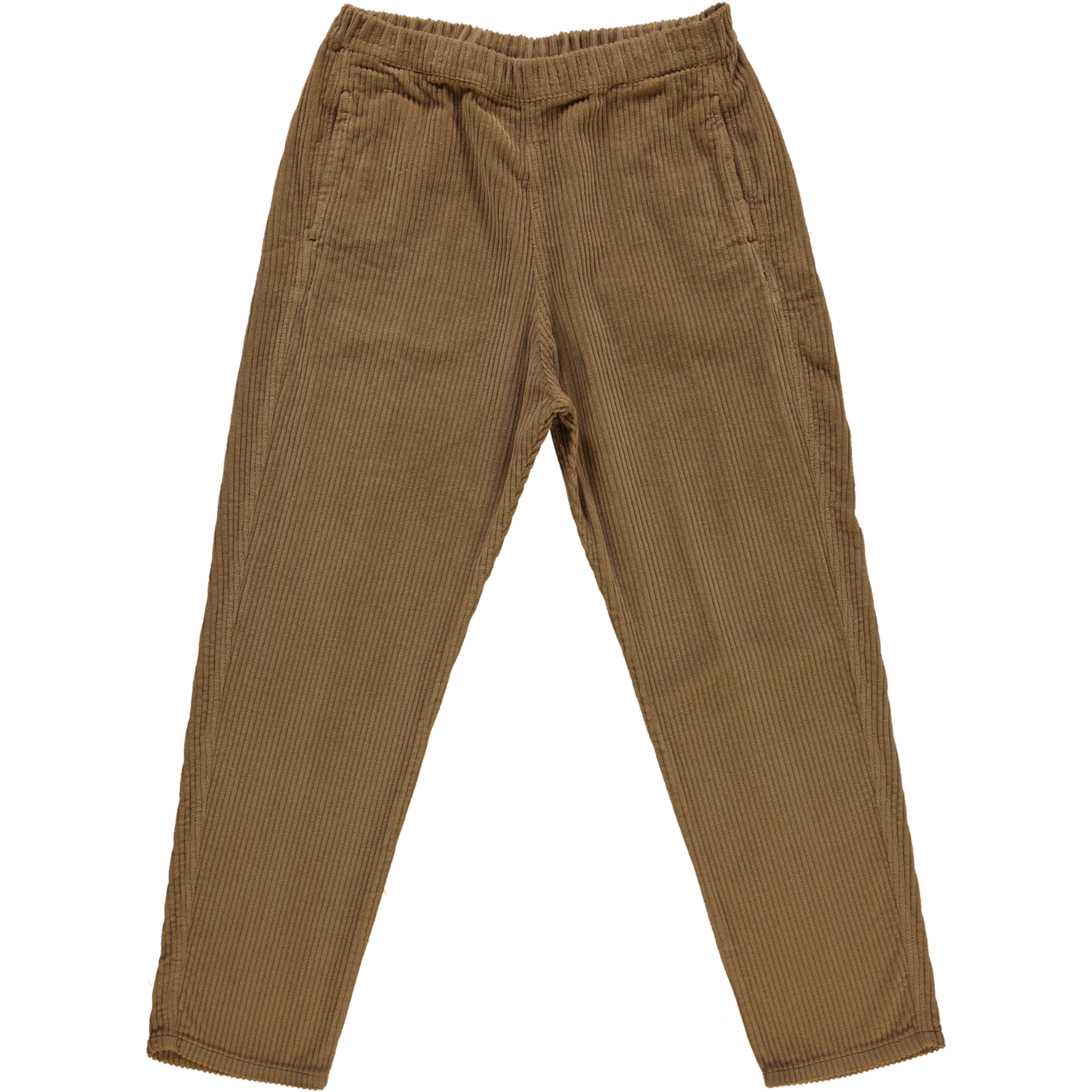 Pantalon adulte Coquelicot en velours côtelé coton bio – Dull gold | Poudre Organic 1