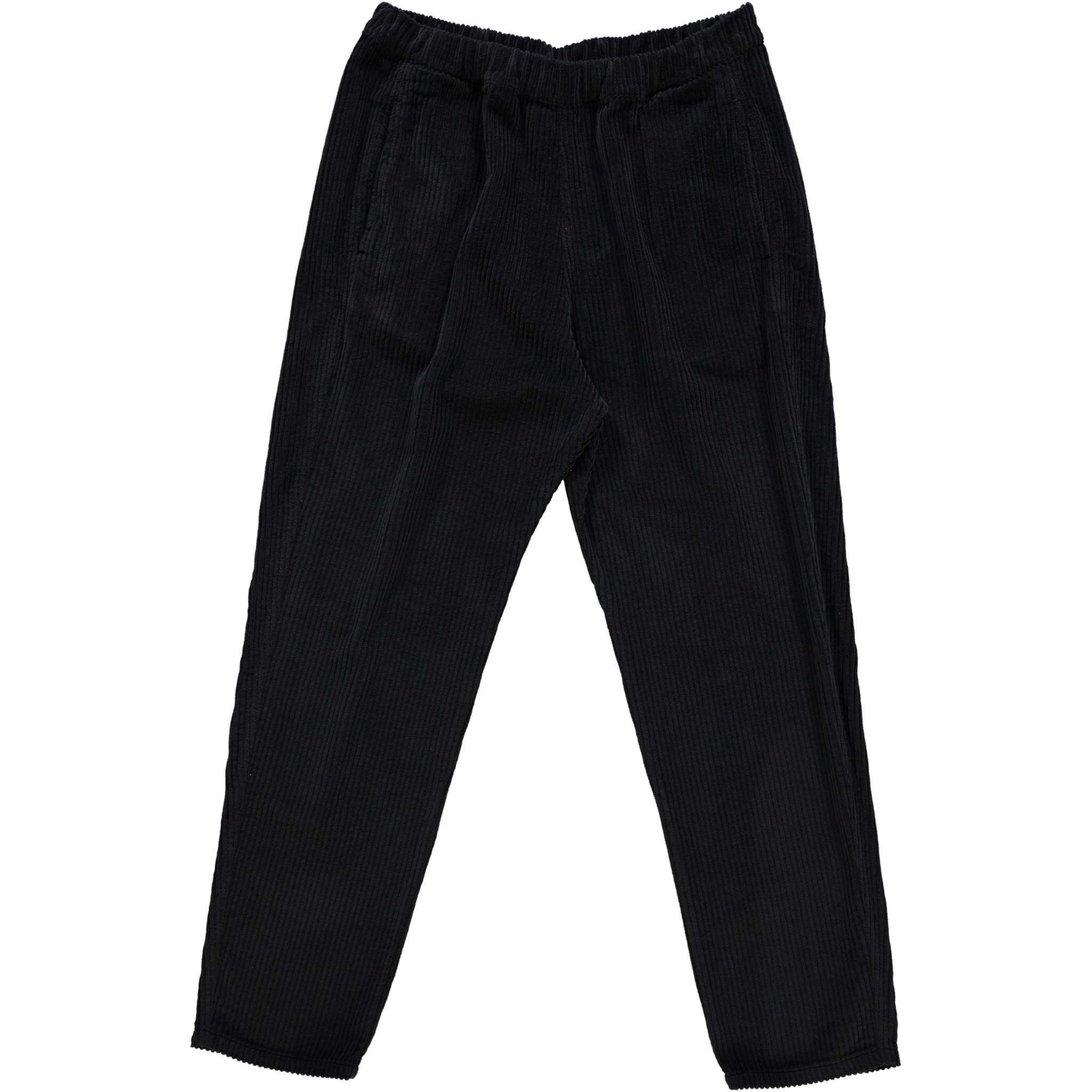 Pantalon adulte Coquelicot en velours côtelé coton bio – Pirate Black | Poudre Organic 1