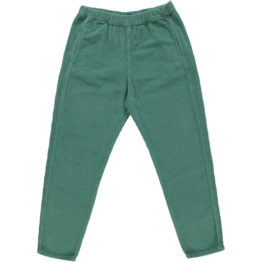 PANTALON COQUELICOT VELOURS CÔTELÉ Deep Grass Green