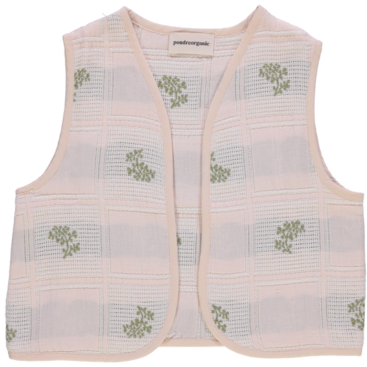 VESTE Calypso Point de croix Olive branch