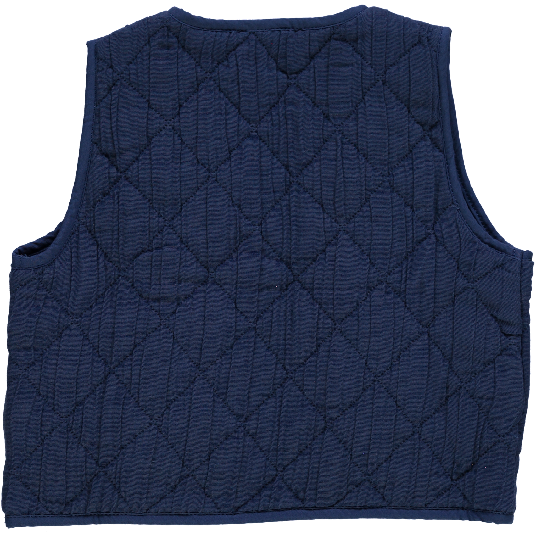 Veste matelassée kids Cercis en coton bio – Dark denim | Poudre Organic 4