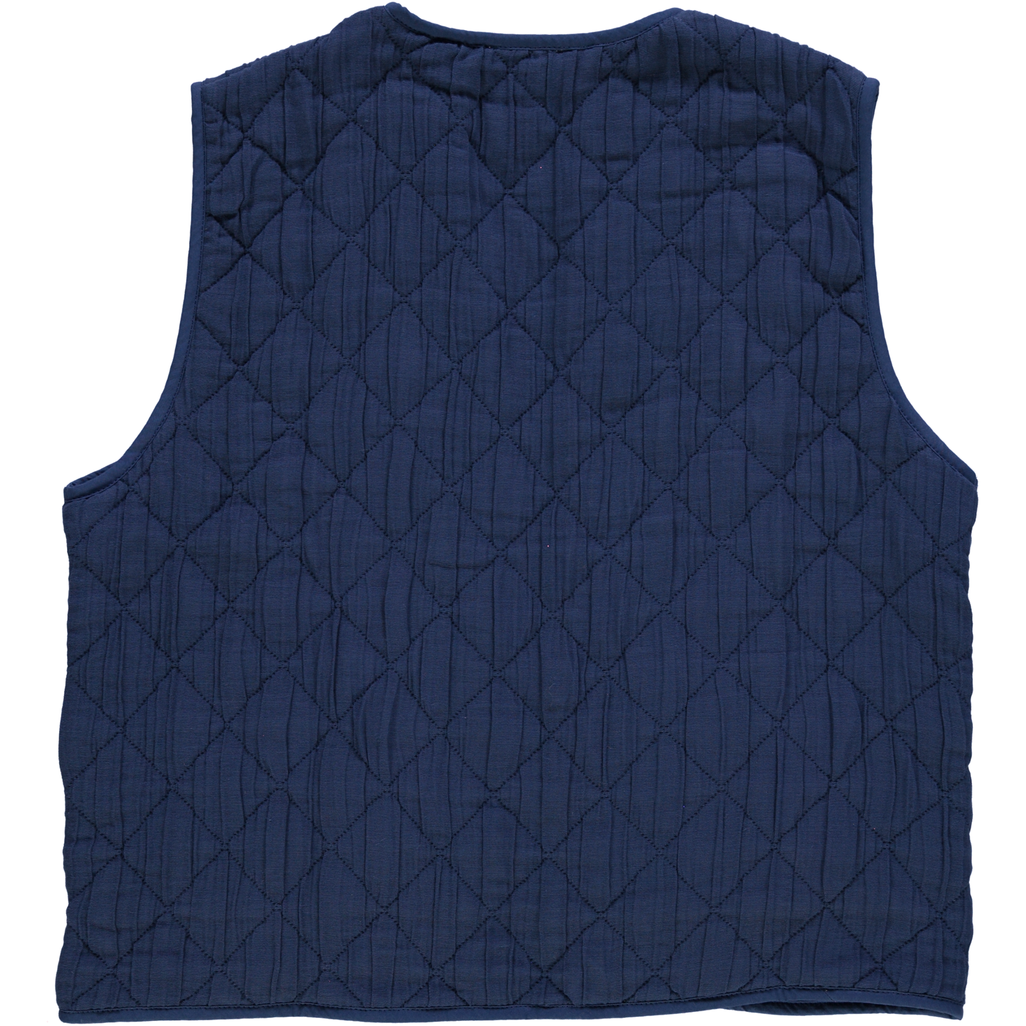 Veste matelassée adulte Cercis en coton bio – Dark denim | Poudre Organic 3