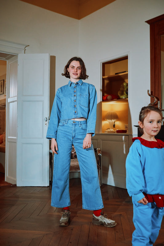 BERGENIE PANTS Denim Blue