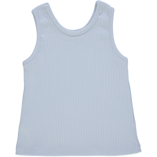DÉBARDEUR PIMENT CÔTELÉ KIDS Baby Blue