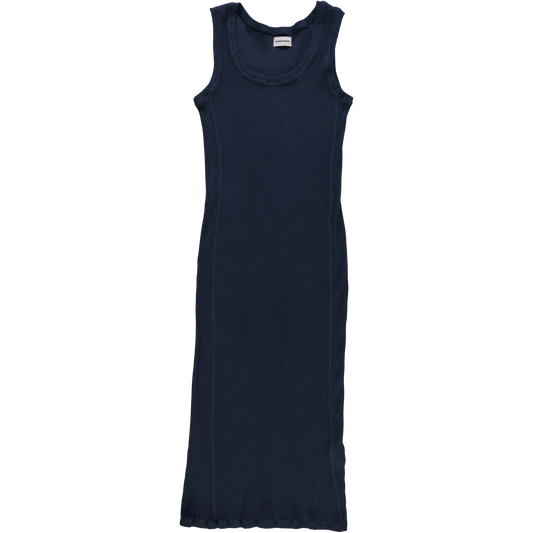 ROBE FÉVE CÔTELÉ Midnight Navy