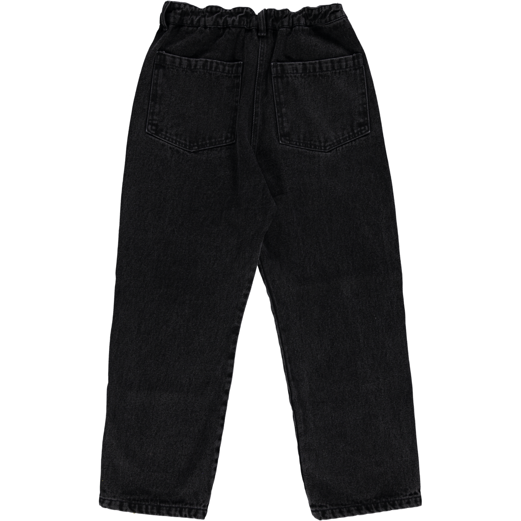Pantalon denim femme Gentiane en coton bio – Denim noir | Poudre Organic 5