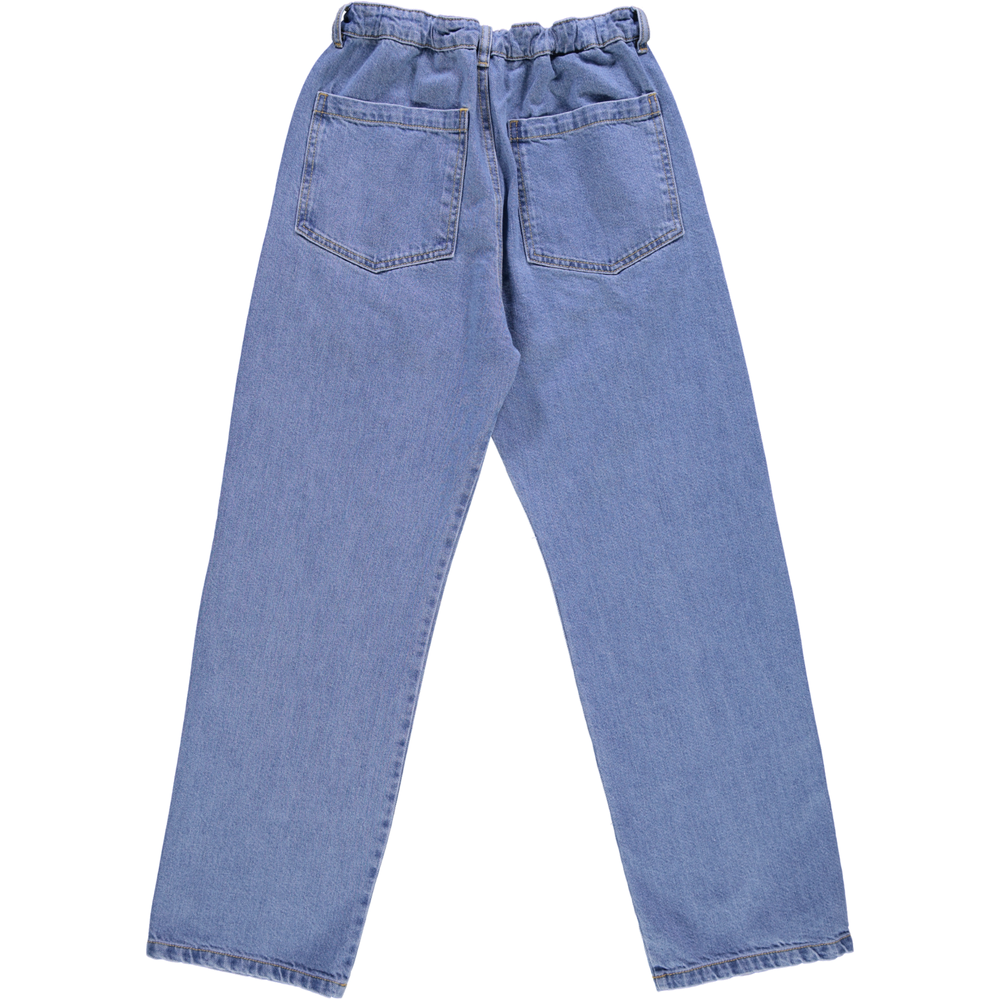 Pantalon denim femme Gentiane en coton bio – Denim blue | Poudre Organic 3