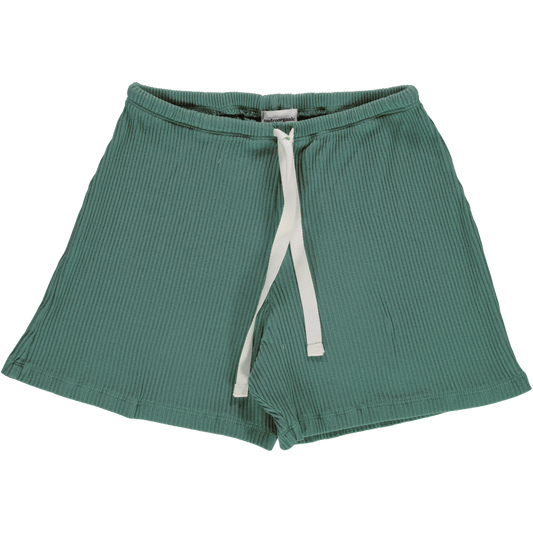 SHORT HORTENSIA CÔTELÉ Deep Grass Green