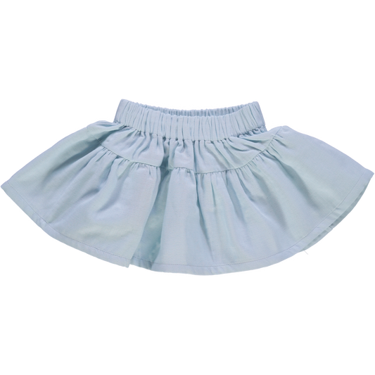 JUPE COURTE MYOSOTIS Baby Blue