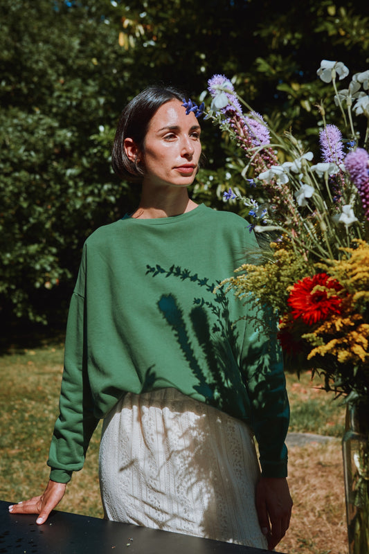 SWEATSHIRT ACENTRA Deep Grass Green