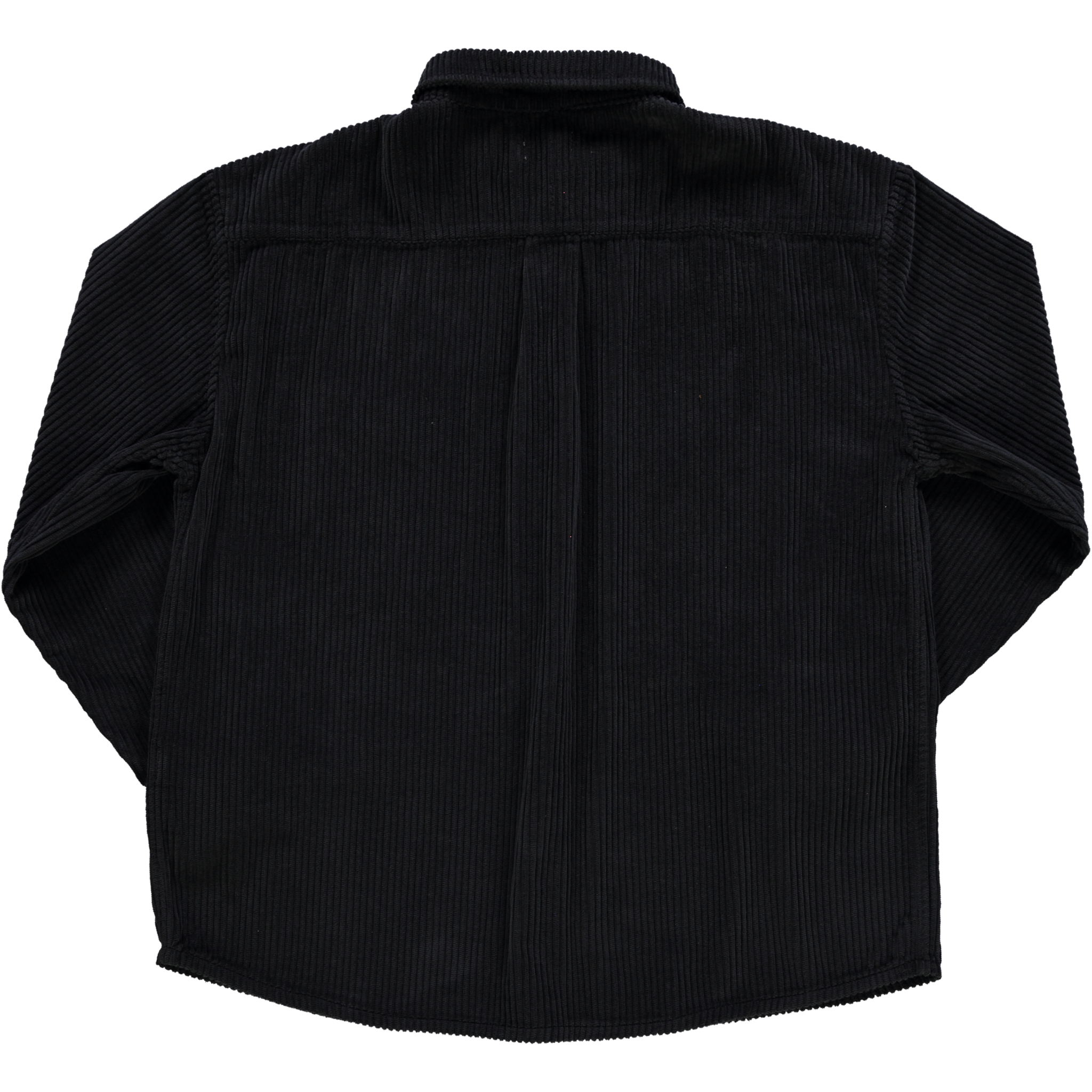 Chemise homme Lenhador velours côtelé en coton bio – Pirate black | Poudre Organic 4