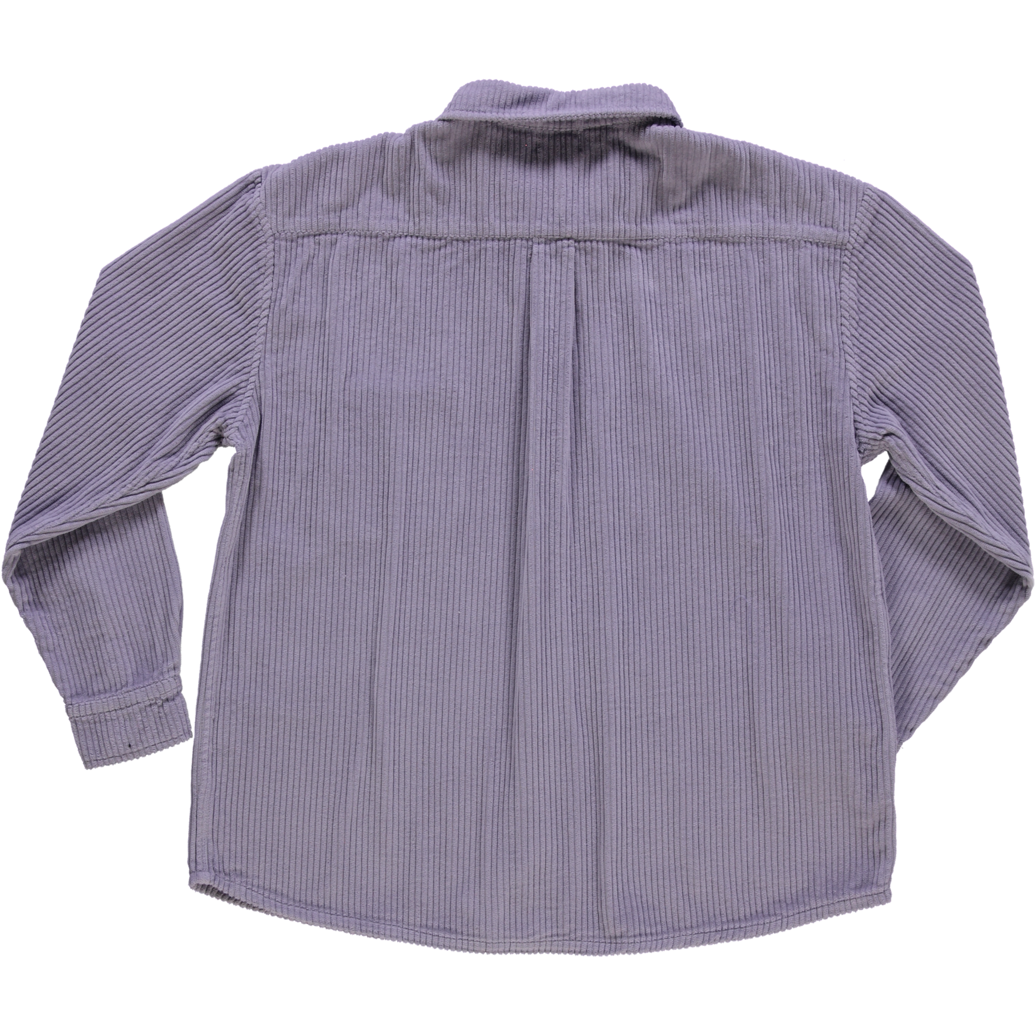 Chemise homme Lenhador velours côtelé en coton bio – Lavender Gray | Poudre Organic 3