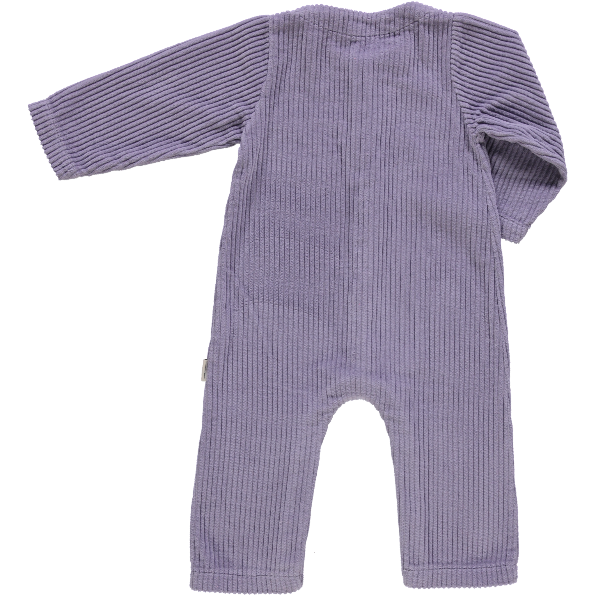 Combinaison kids Meleze en velours côtelé coton bio – Lavender Gray | Poudre Organic 3