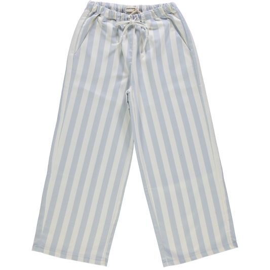 PANTALON CERISE ADULTE Denim Rayé Bleu Clair