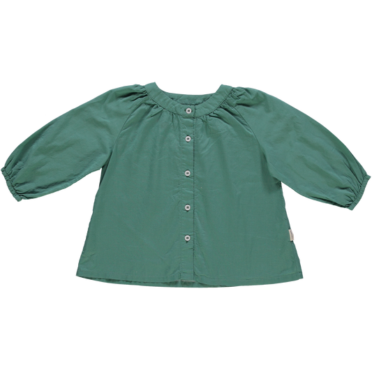 BLOUSE PECAN Deep Grass Green
