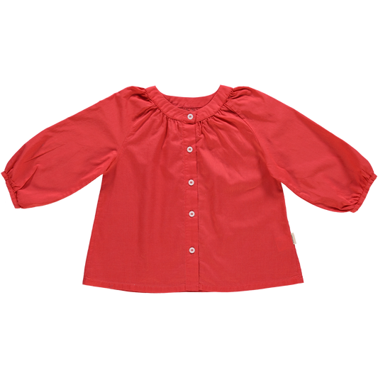 BLOUSE PECAN Red Alert