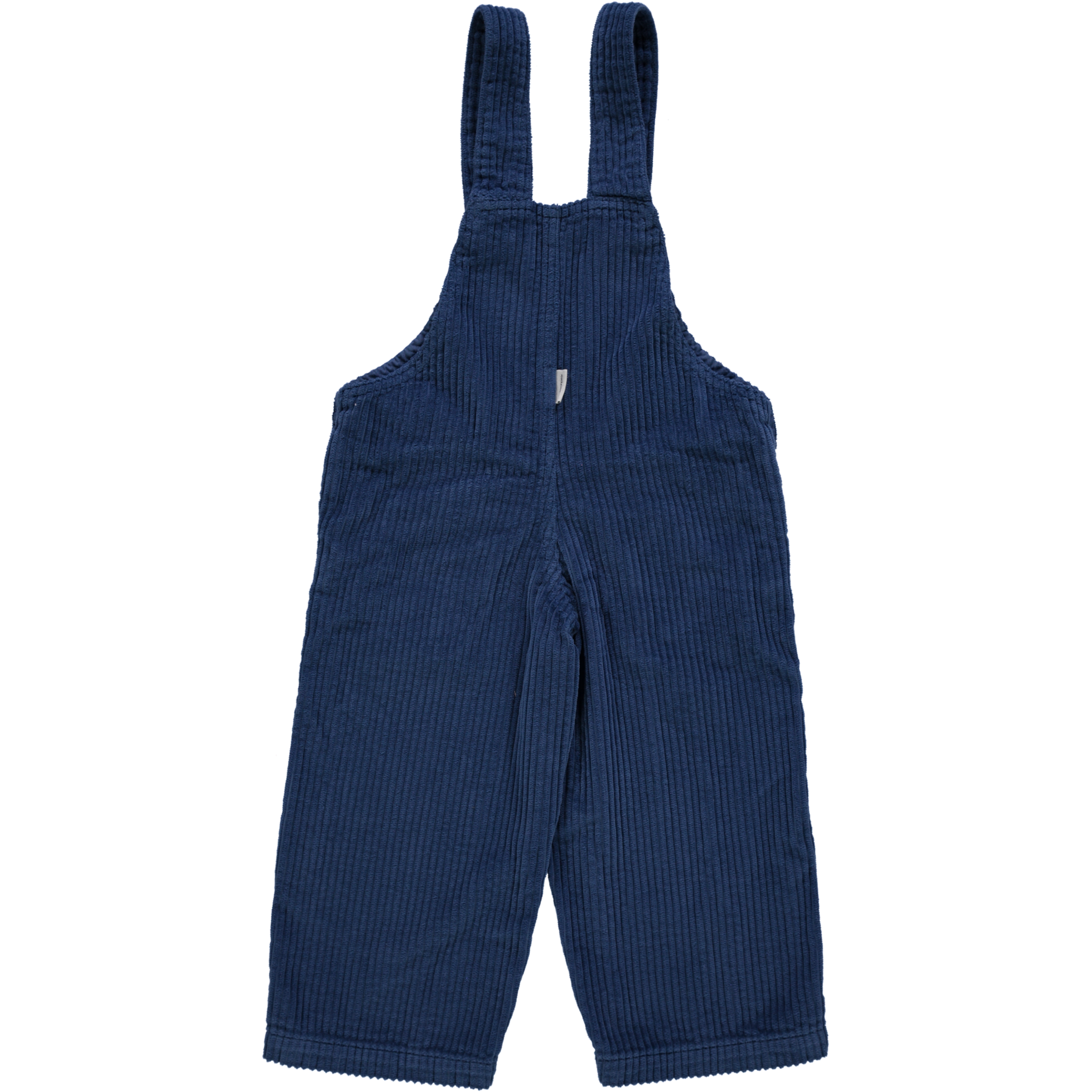 Salopette kids Quetsche en velours côtelé coton bio – Dark denim | Poudre Organic 3