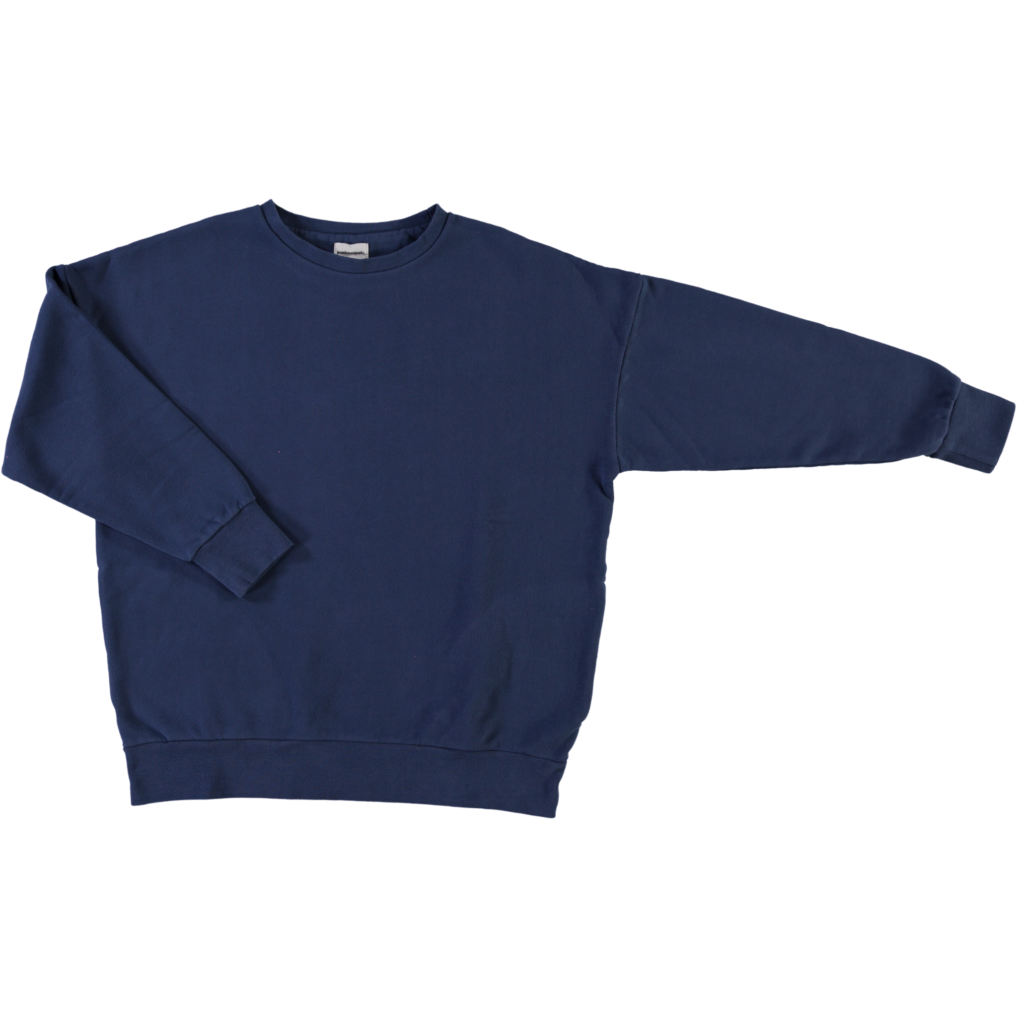 Sweatshirt homme Redondo molleton en coton bio – Dark denim | Poudre Organic 1