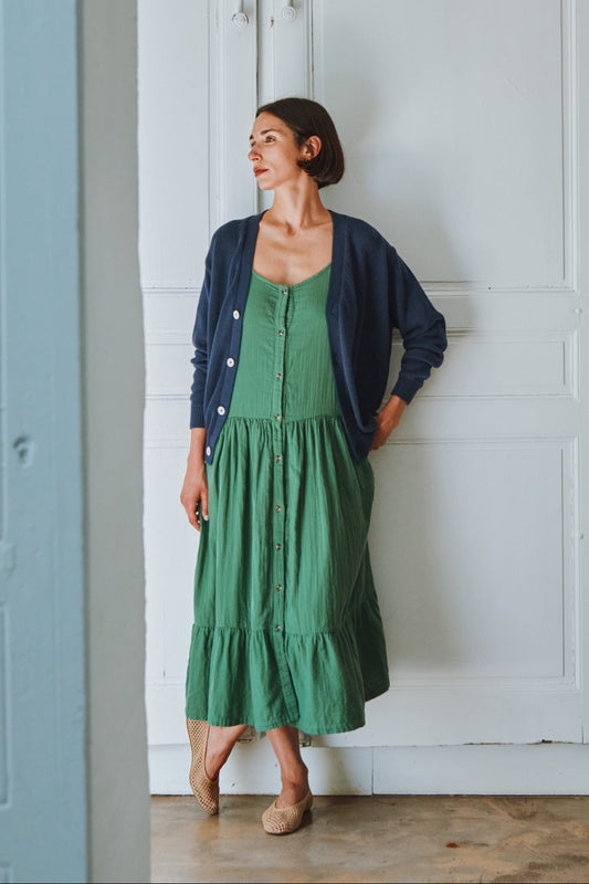 ROBE CELOSIE Deep Grass Green