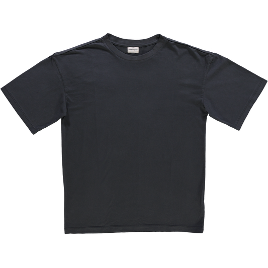 T homme Seringat manches courtes en coton bio – Pirate black | Poudre Organic 1