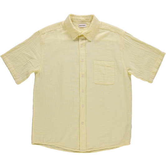 CHEMISE MANCHES COURTES SPIREE Pastel Yellow