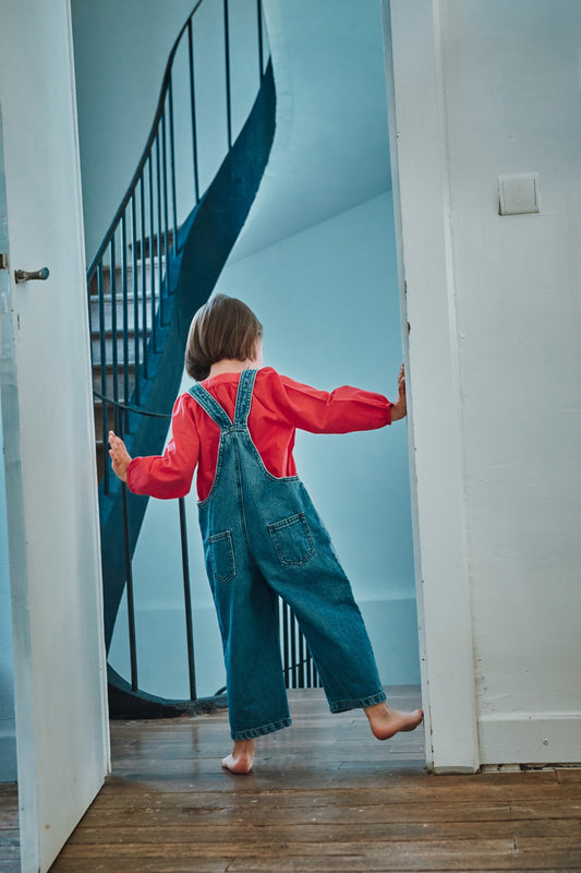 PECAN BLOUSE Red Alert