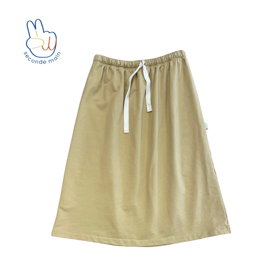FLEECE SKIRT Ocre