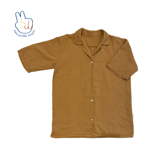 ANCOLIE BLOUSE Caramel