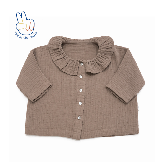 ARONIE BLOUSE Prune