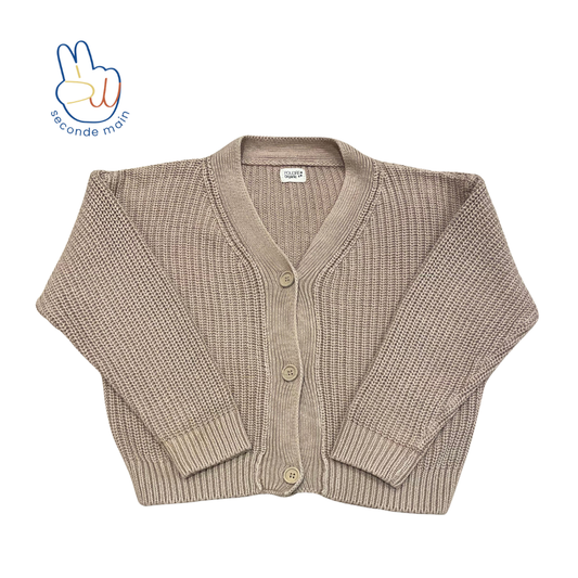 MATÉ CARDIGAN Noix de cajou