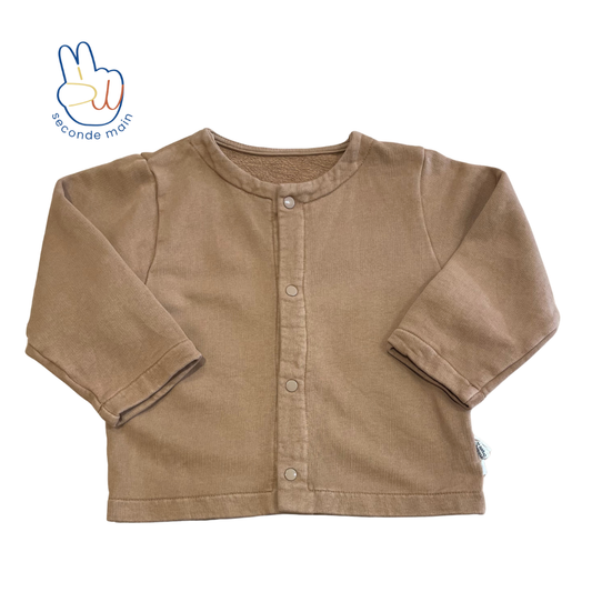 CARDIGAN CAMOMILLE Noisette