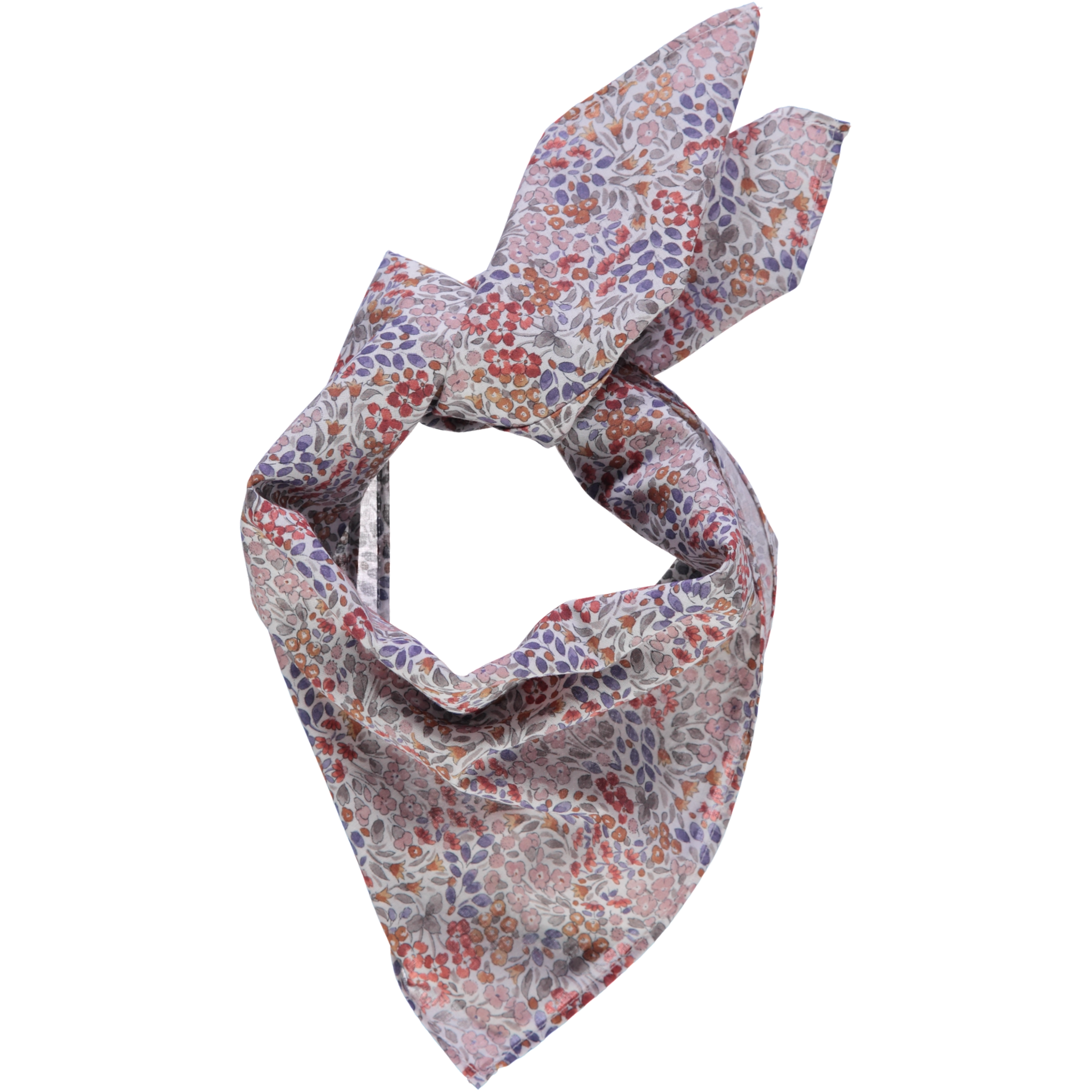 Foulard kids & adulte Tournesol en coton bio – Flowery toffee | Poudre Organic 1