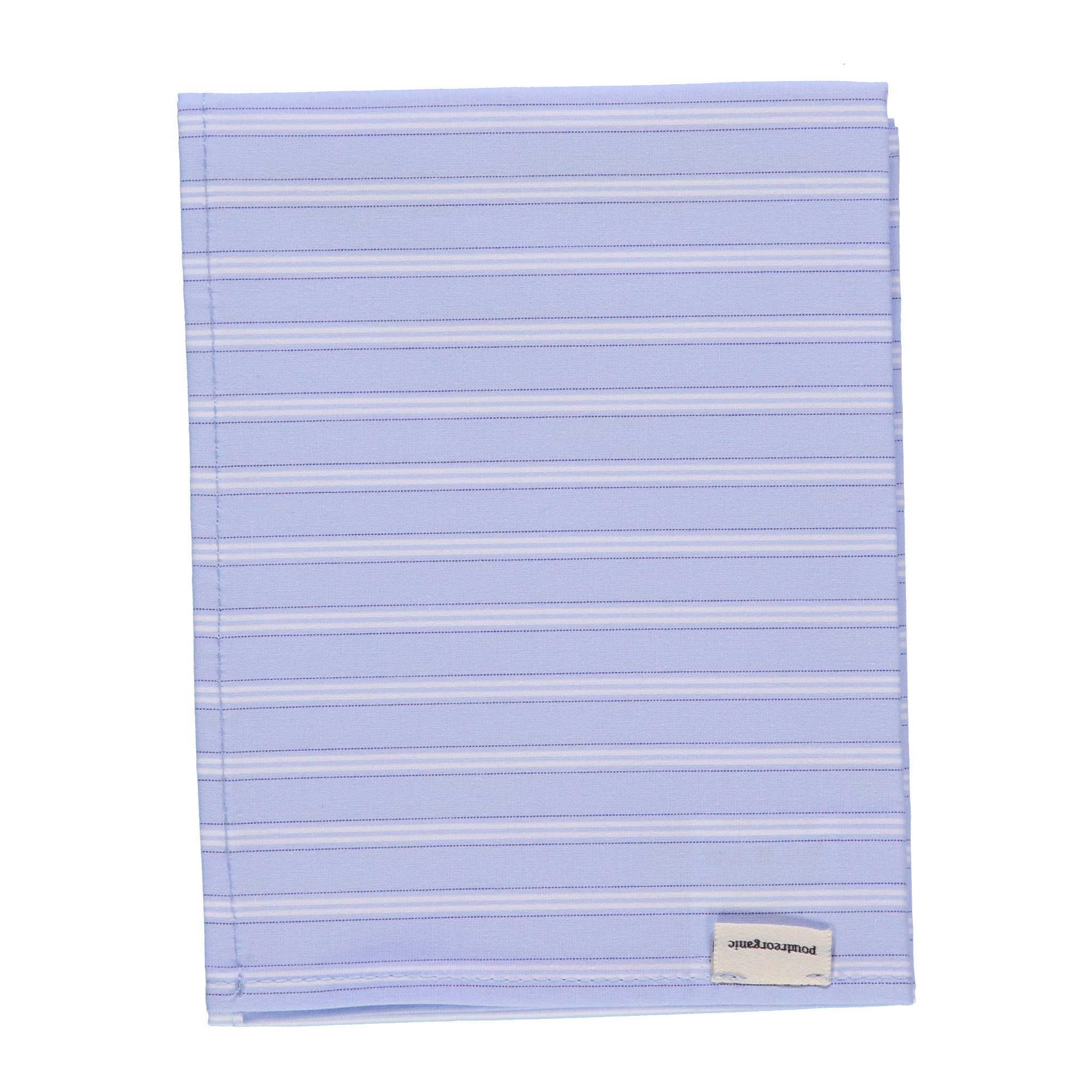 Foulard kids & adulte Tournesol en coton bio – Rayures bleues | Poudre Organic 2