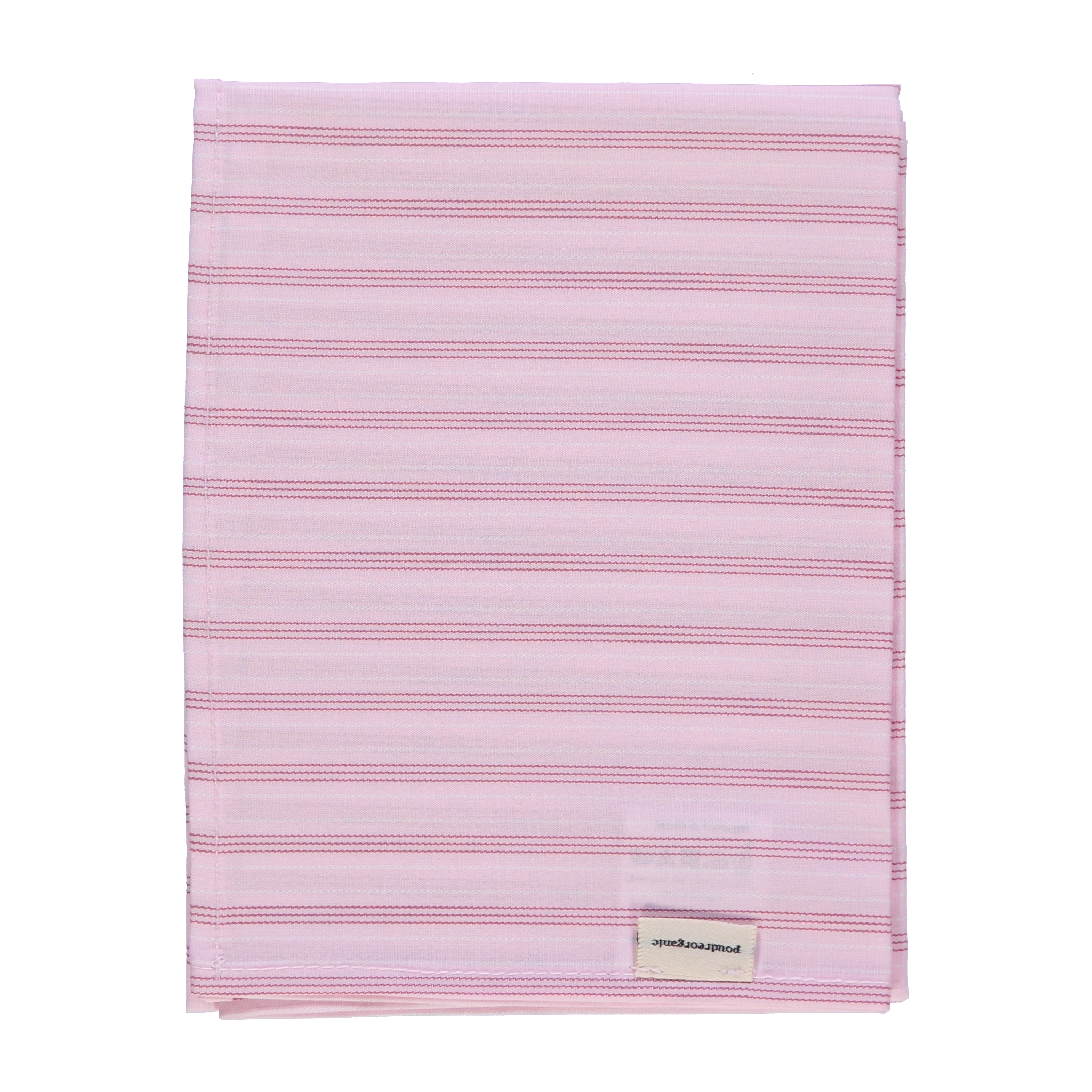 Foulard kids & adulte Tournesol en coton bio – Rayures roses | Poudre Organic 2