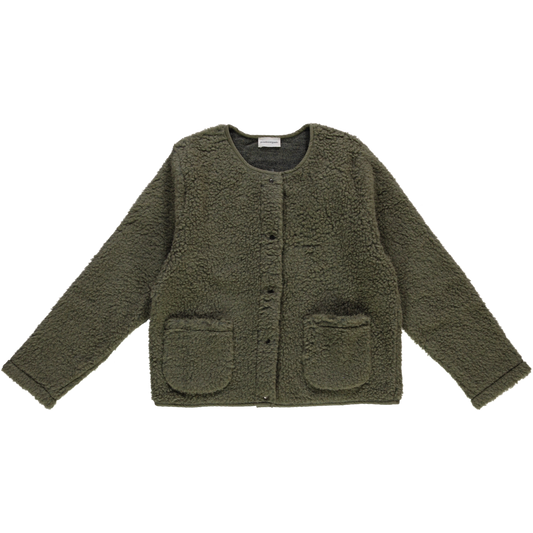 VESTE EDELWEISS LAINE ADULTE Taupe Vert