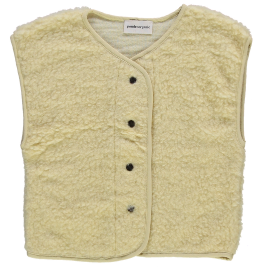 VESTE SHEEP LAINE Jaune Pâle